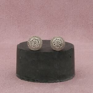 zales sterling silver diamond accent stud earrings